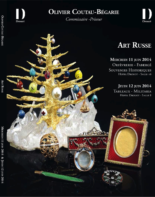 Catalogue. Hôtel Drouot. Art russe. 2014-06-10